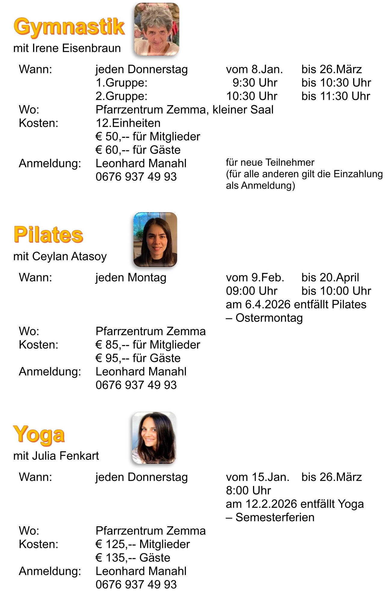 Übersicht Frühjahr 2026 Page 1