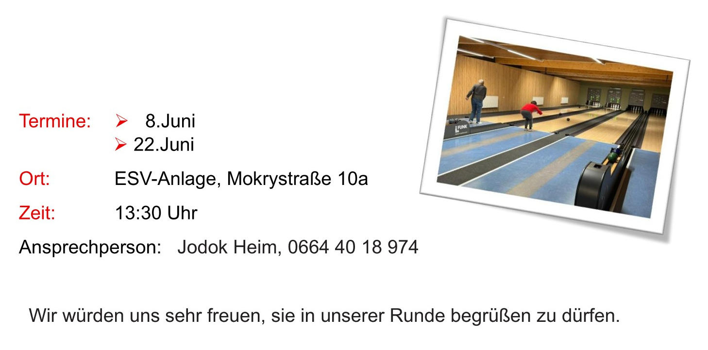 kegeln juni 2026