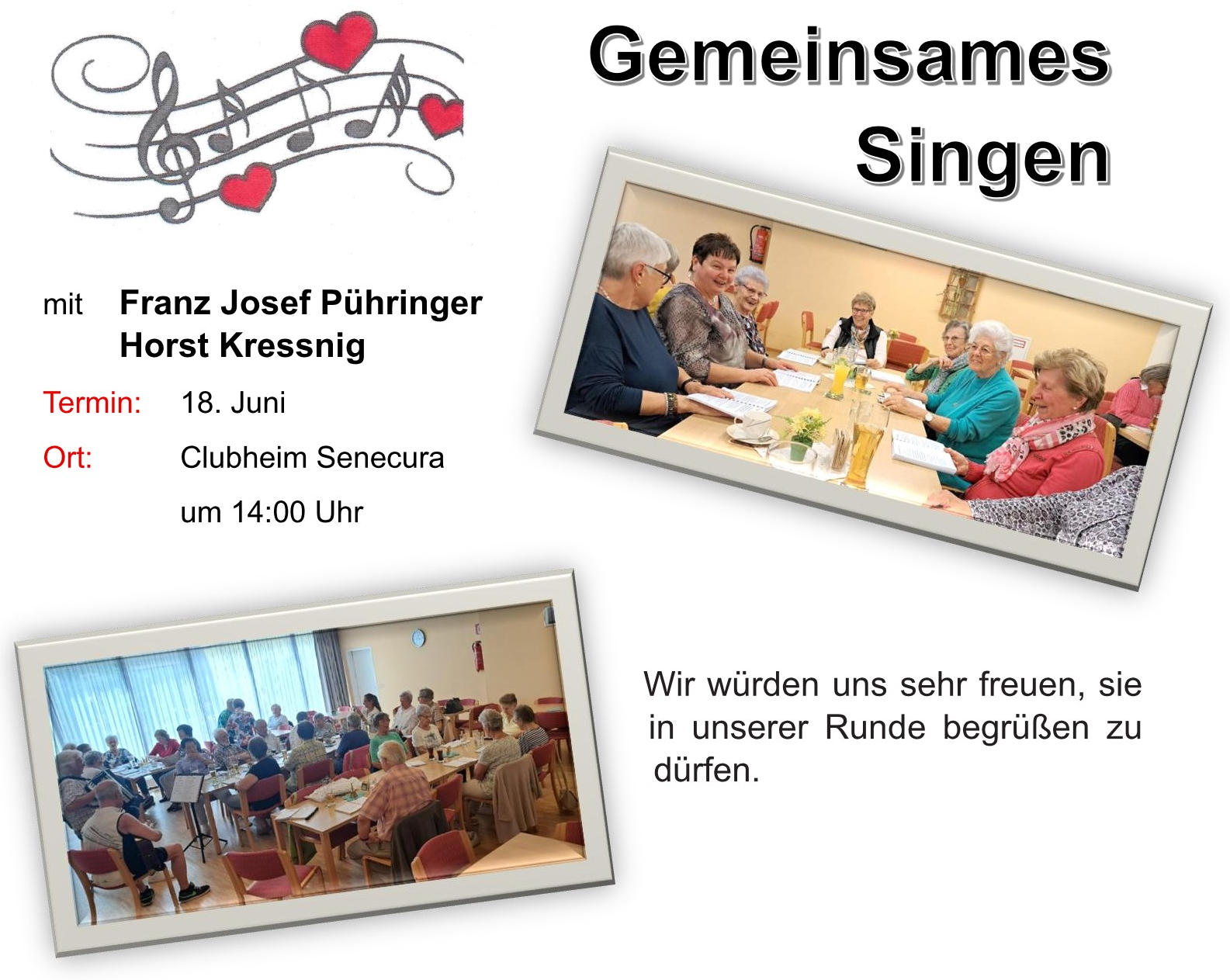 singen juni