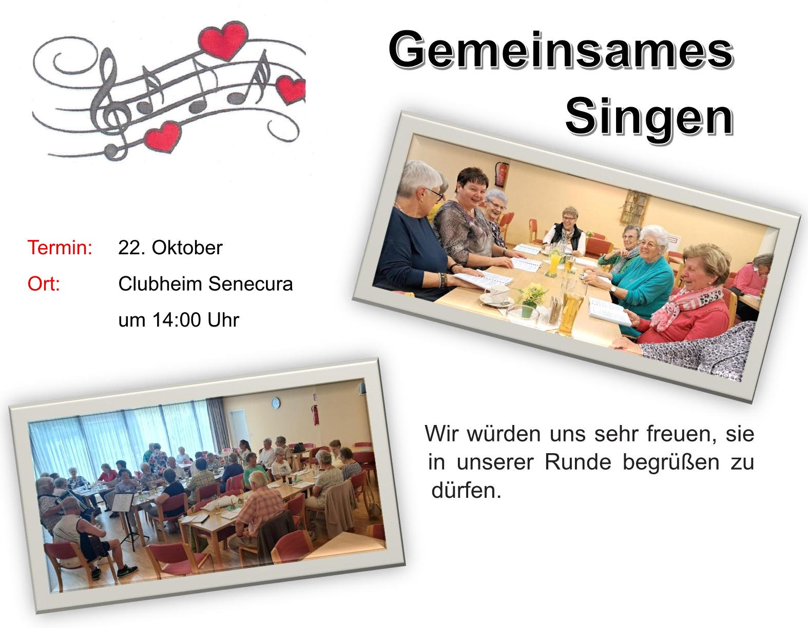 singen oktober